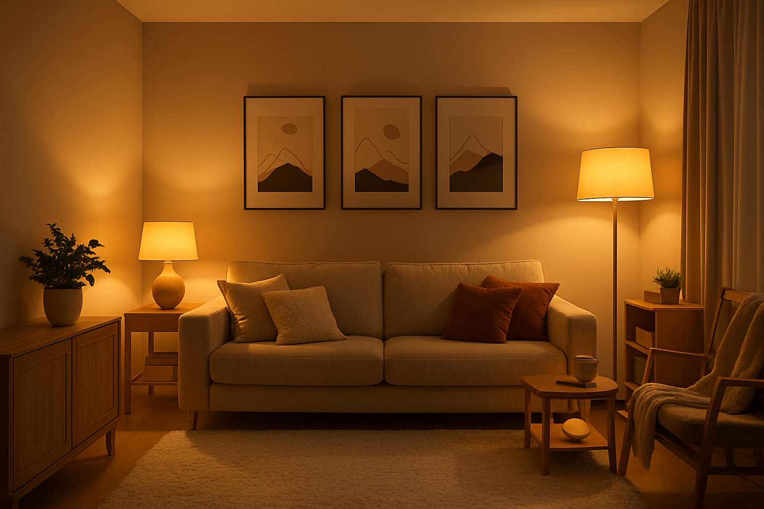 Como escolher a iluminação certa para o inverno em casa