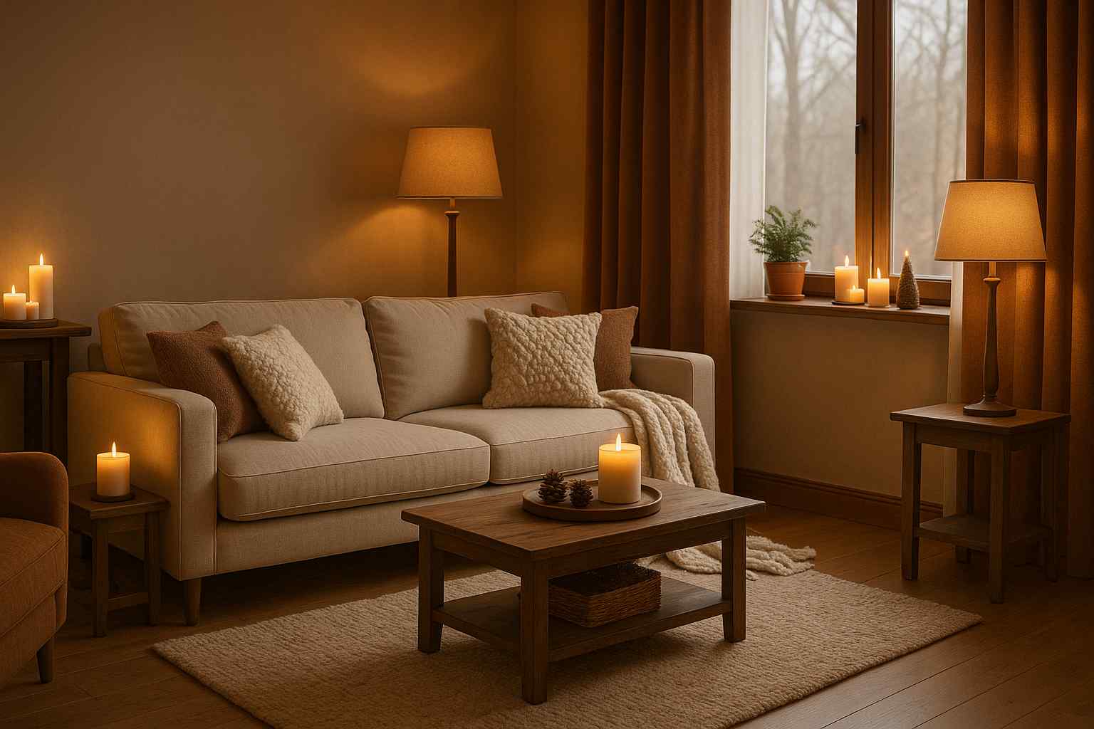 Como decorar sua casa para o inverno com estilo e conforto