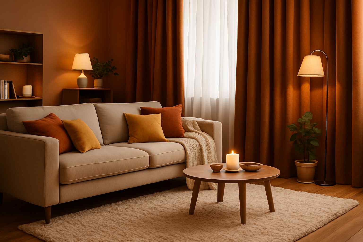 Tapetes e cortinas: itens essenciais na decoração de inverno