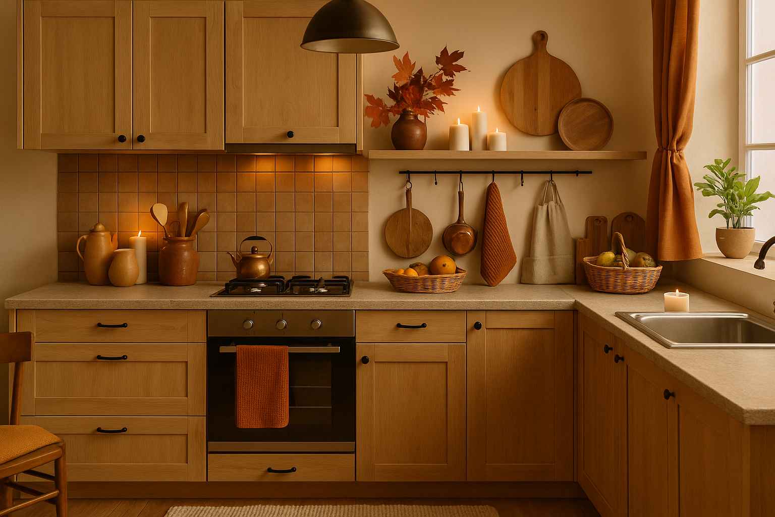 Como decorar a cozinha no inverno: dicas práticas