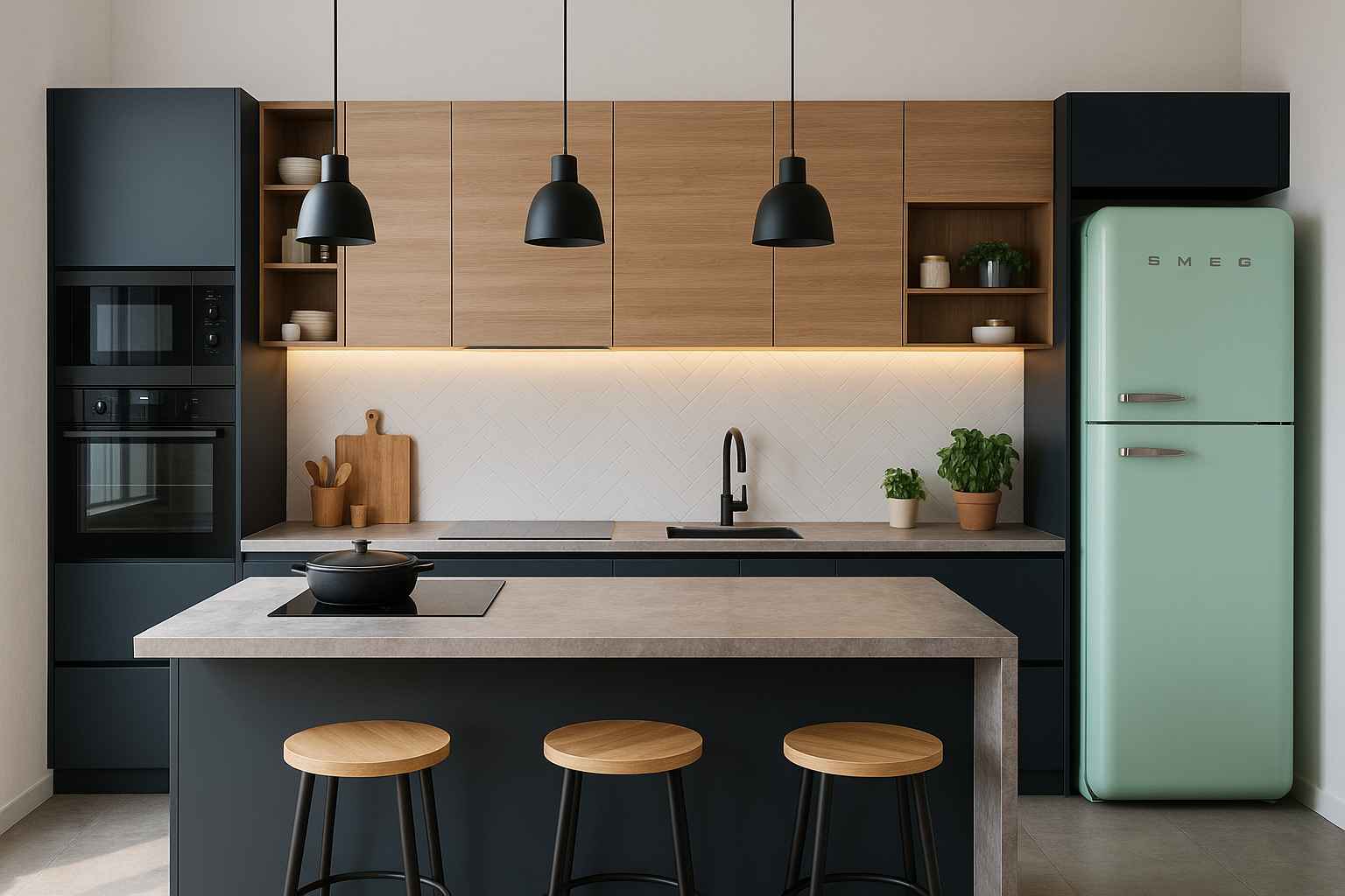 7 ideias criativas para decoração de cozinhas modernas