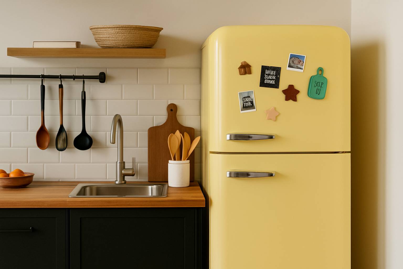 Tudo sobre decoração de geladeira: estilos, cores e inspirações