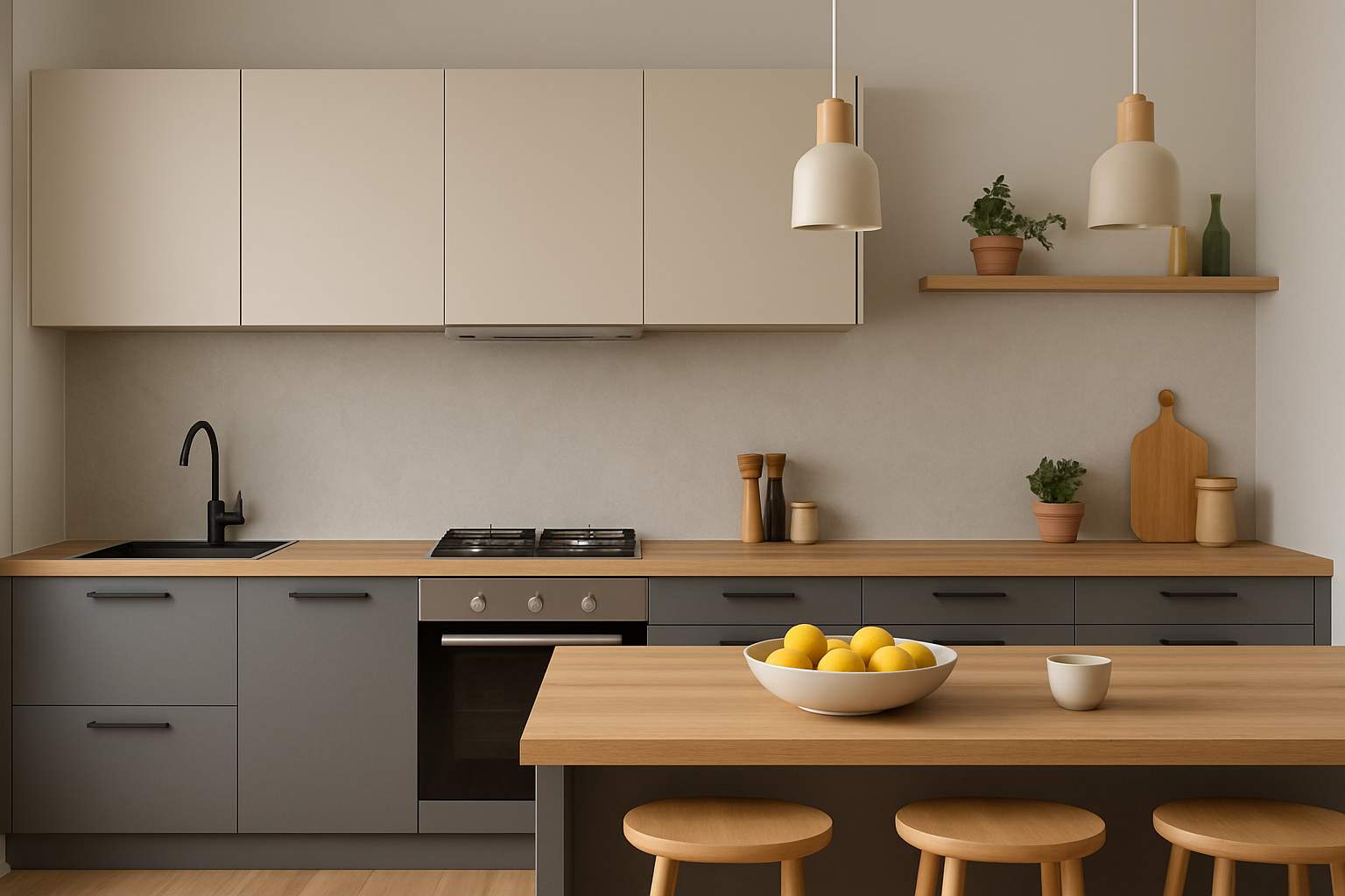 Como montar uma cozinha funcional e bonita