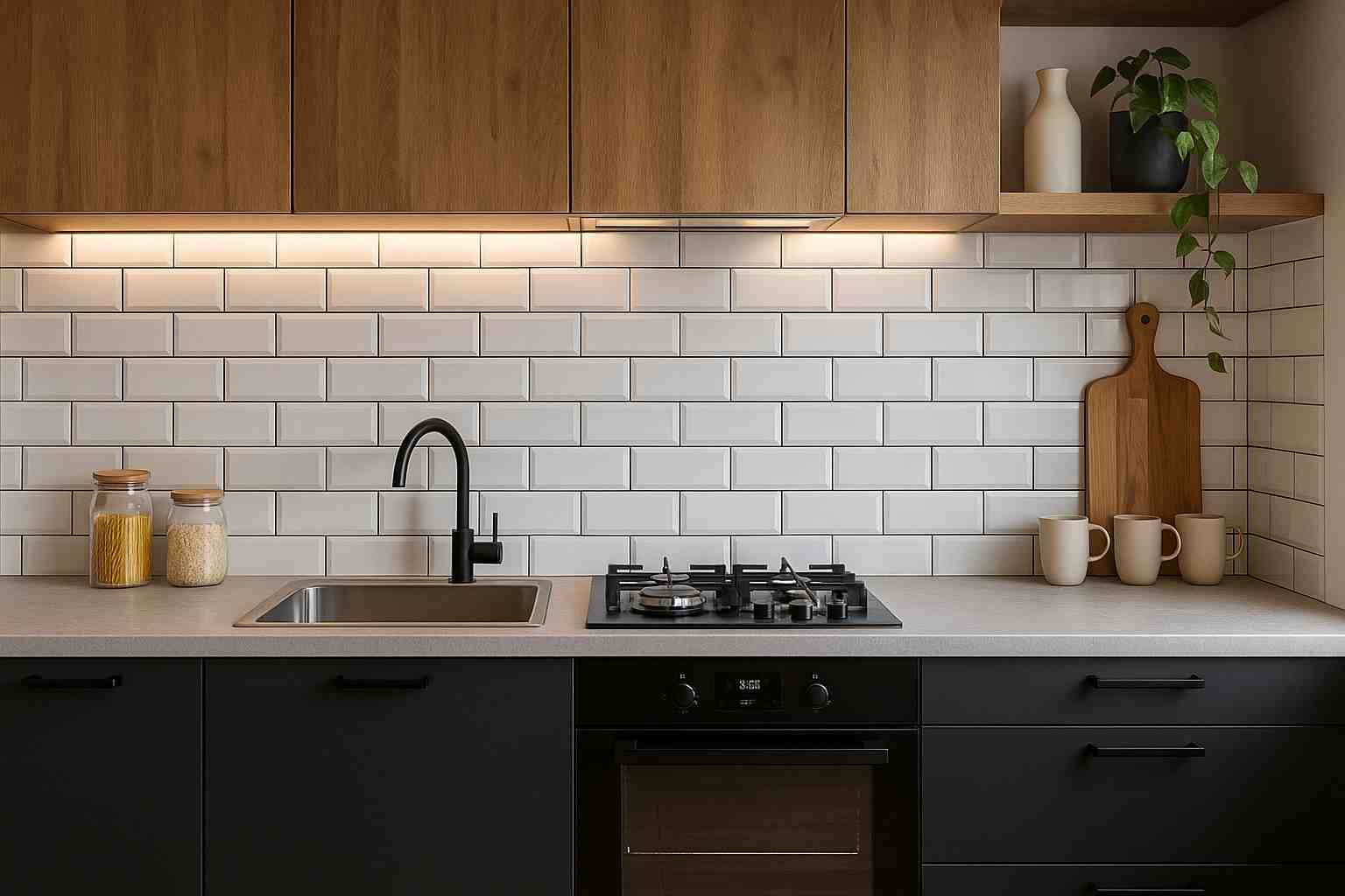 Revestimentos para paredes de cozinha: tendências atuais