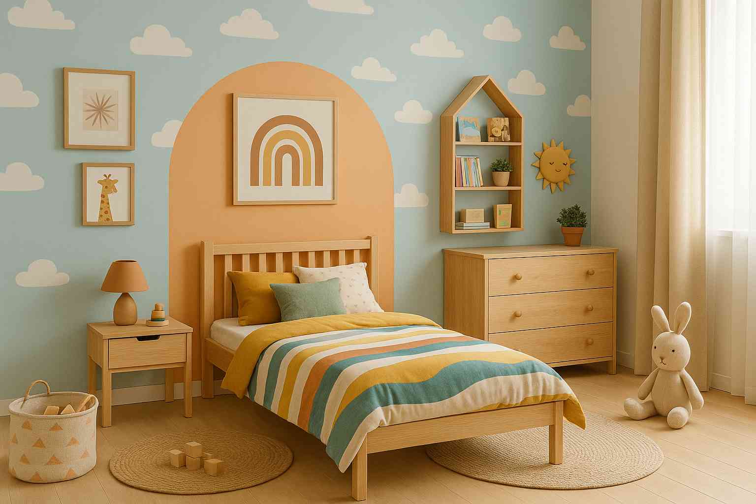 Tendências de decoração para quarto infantil em 2025