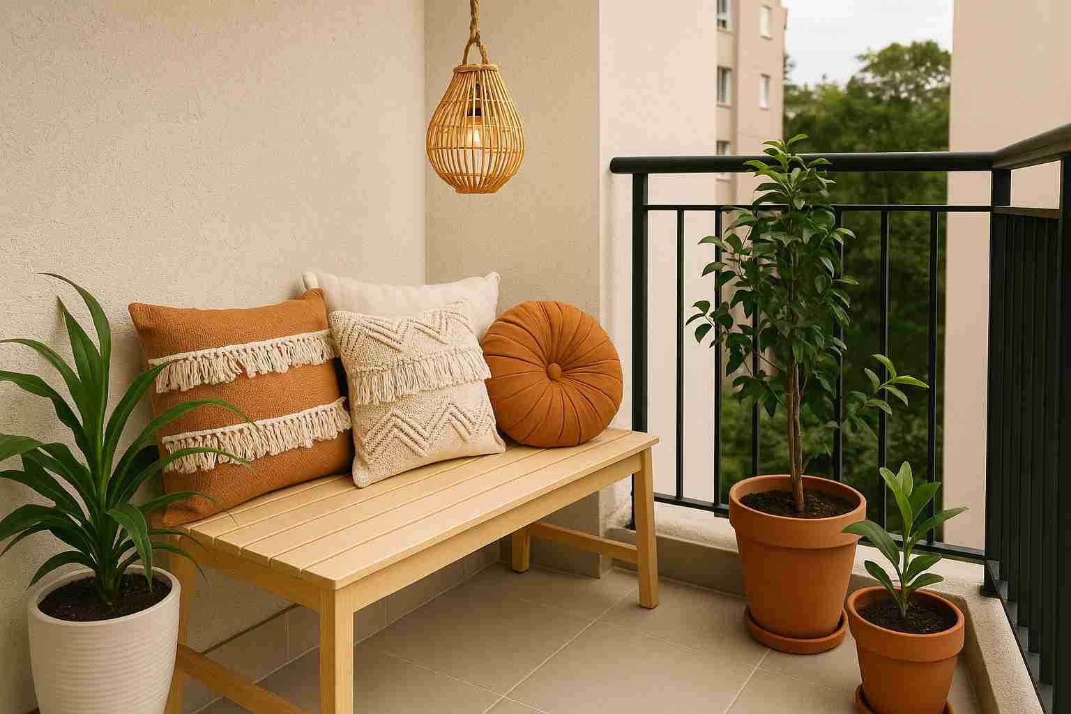 Estilo boho em varandas: como aplicar?