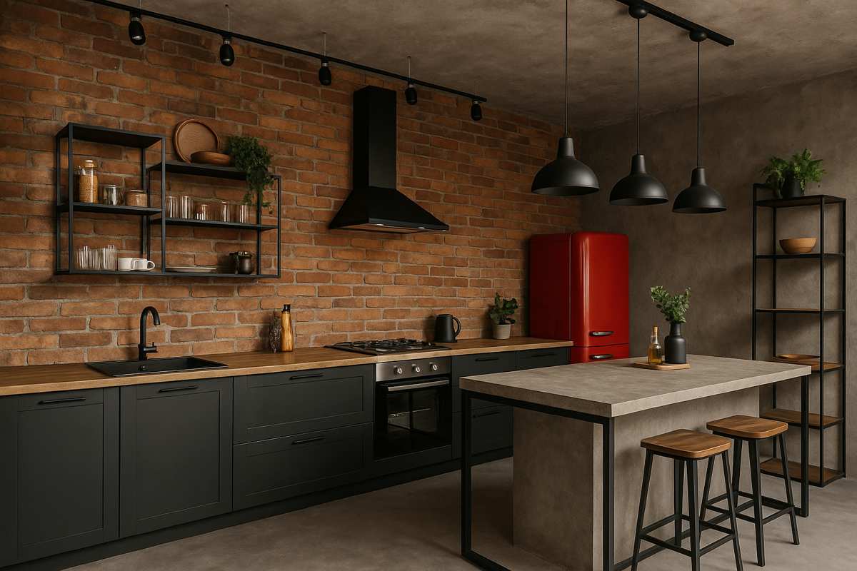 Dicas de decoração de cozinha com estilo industrial