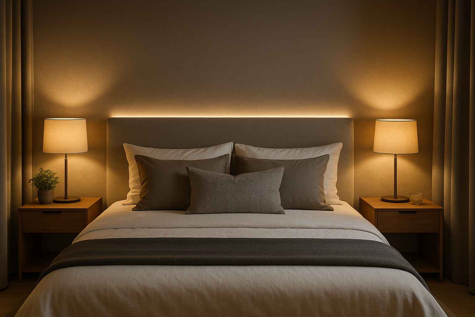 Dicas para iluminação perfeita no quarto de casal