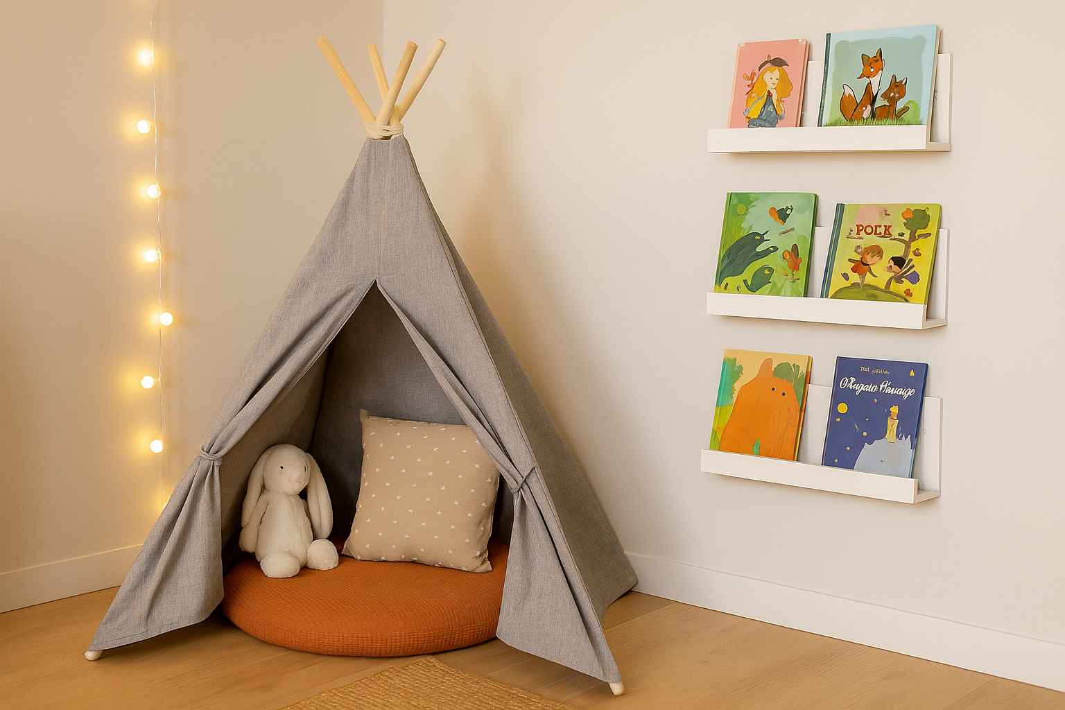 Como criar um cantinho de leitura no quarto infantil