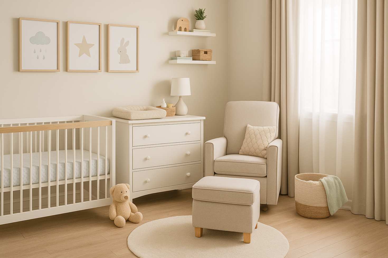 Como montar um quarto de bebê planejado