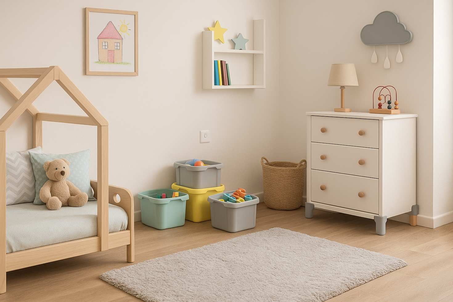 Dicas para montar um quarto infantil seguro e funcional