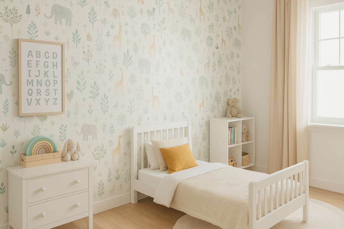 Como personalizar o quarto infantil com papel de parede?
