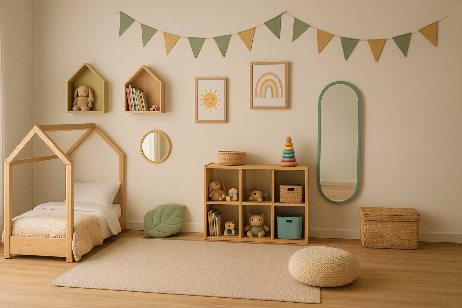 Quarto Montessoriano: o que é e como decorar