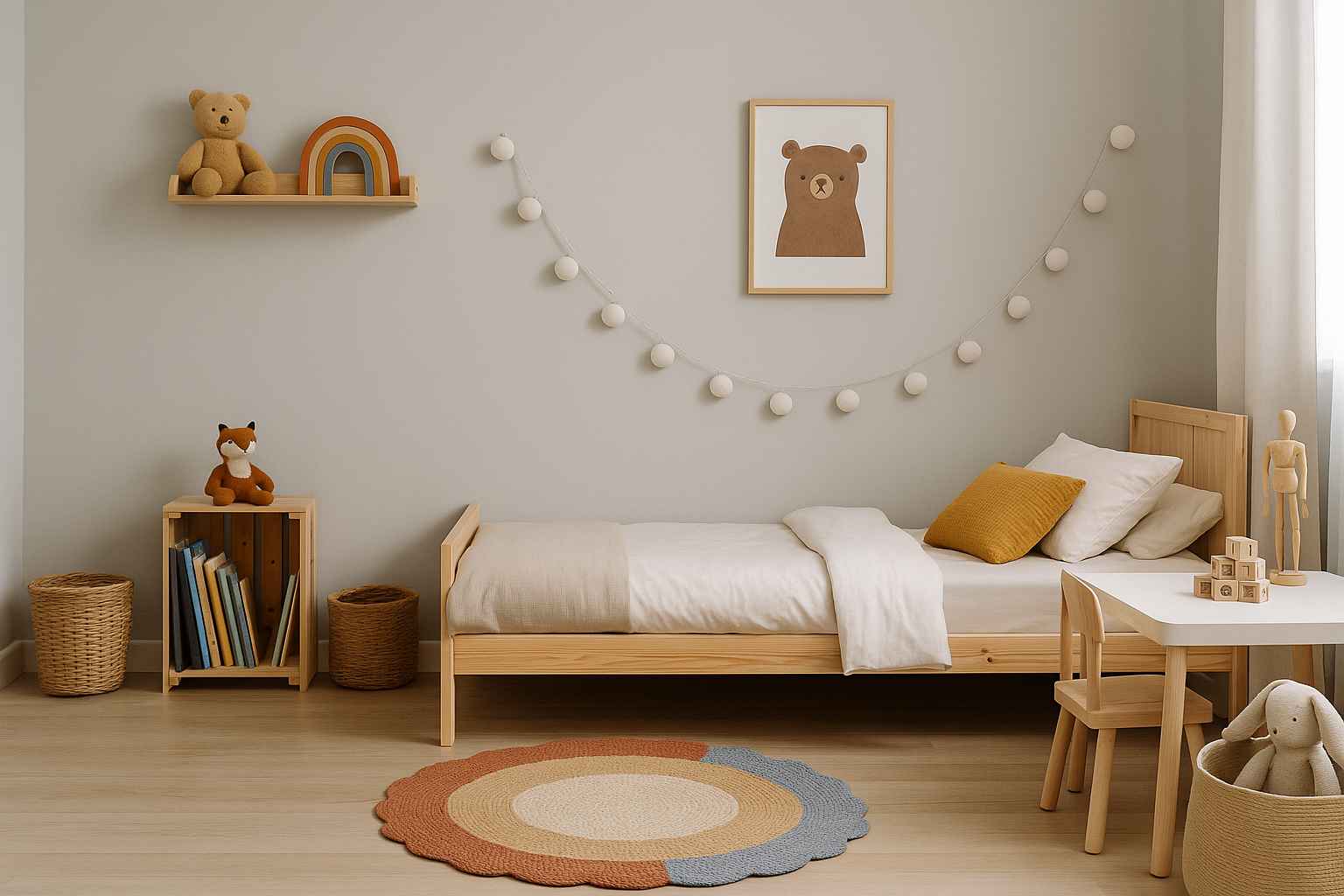 Como montar um quarto infantil com orçamento reduzido