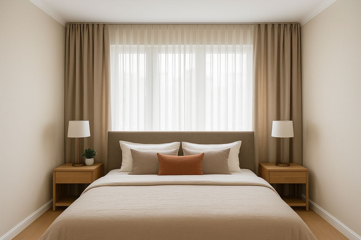 Como escolher cortinas para quarto de casal