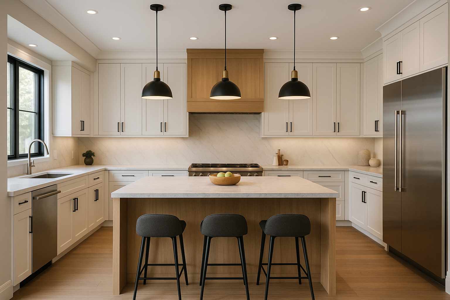 Como planejar uma cozinha com ilha no meio funcional e elegante