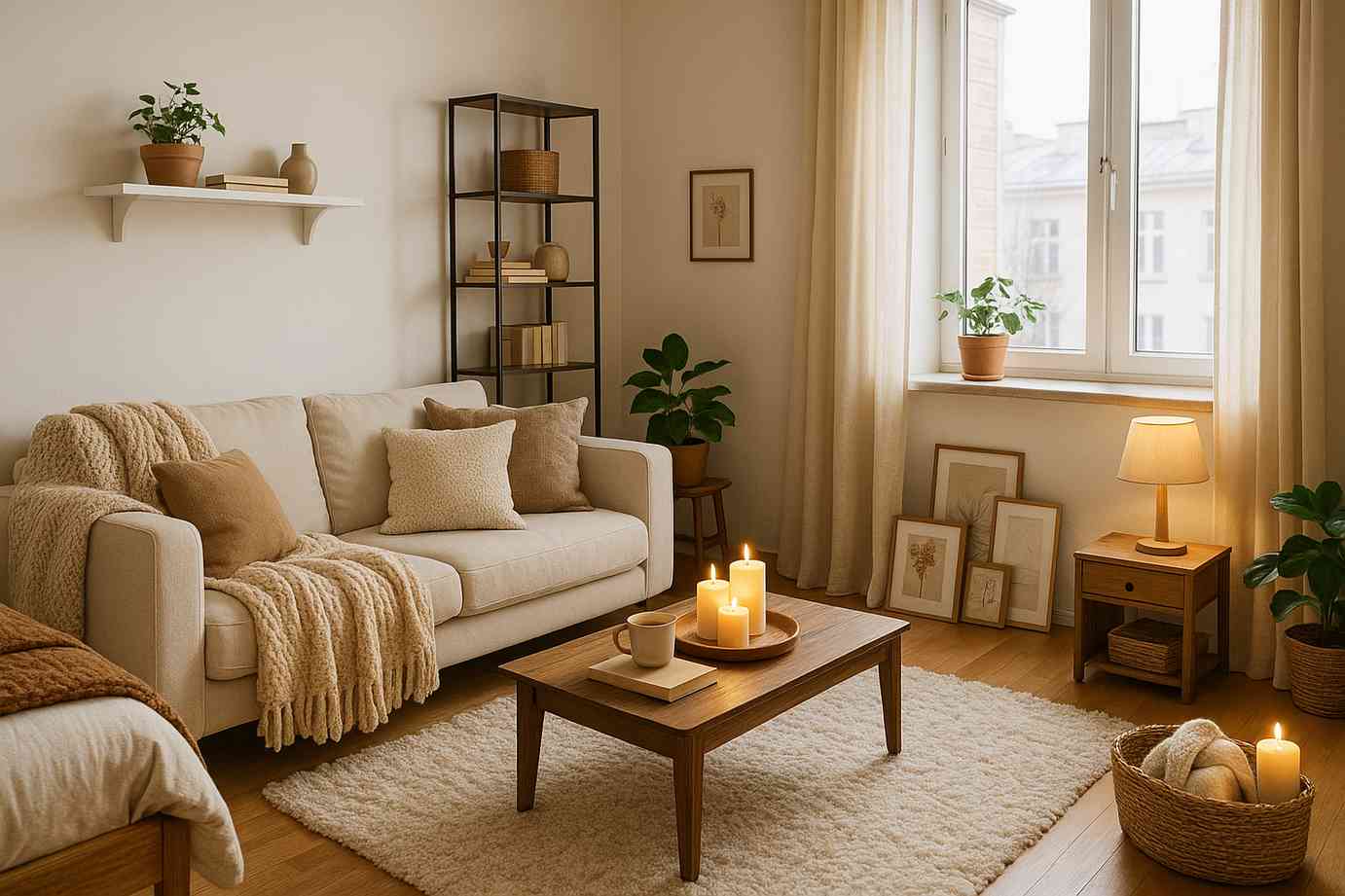 Decoração de inverno para apartamentos pequenos