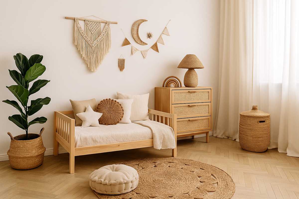 Quarto infantil com estilo boho: inspirações e dicas