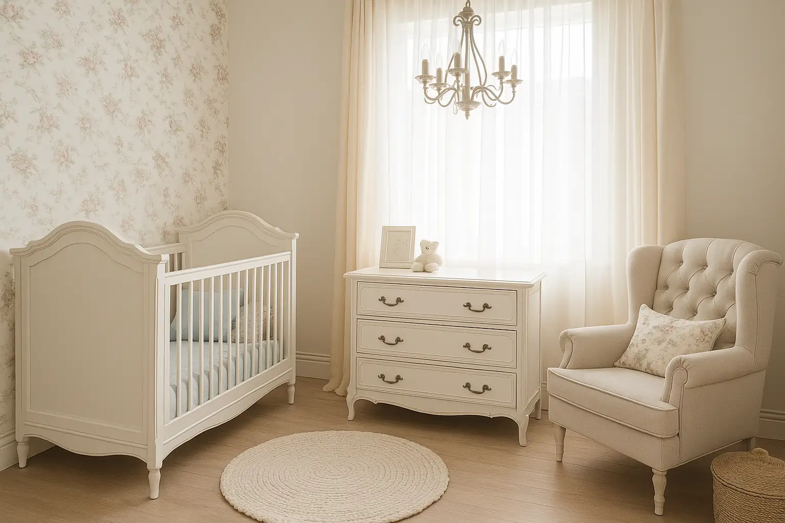 Quarto infantil estilo provençal: como montar