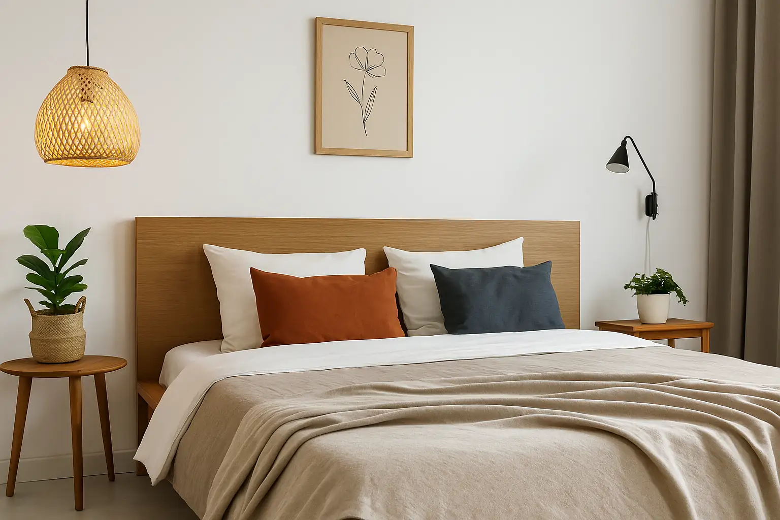 Dicas para decorar quarto de casal com pouco dinheiro