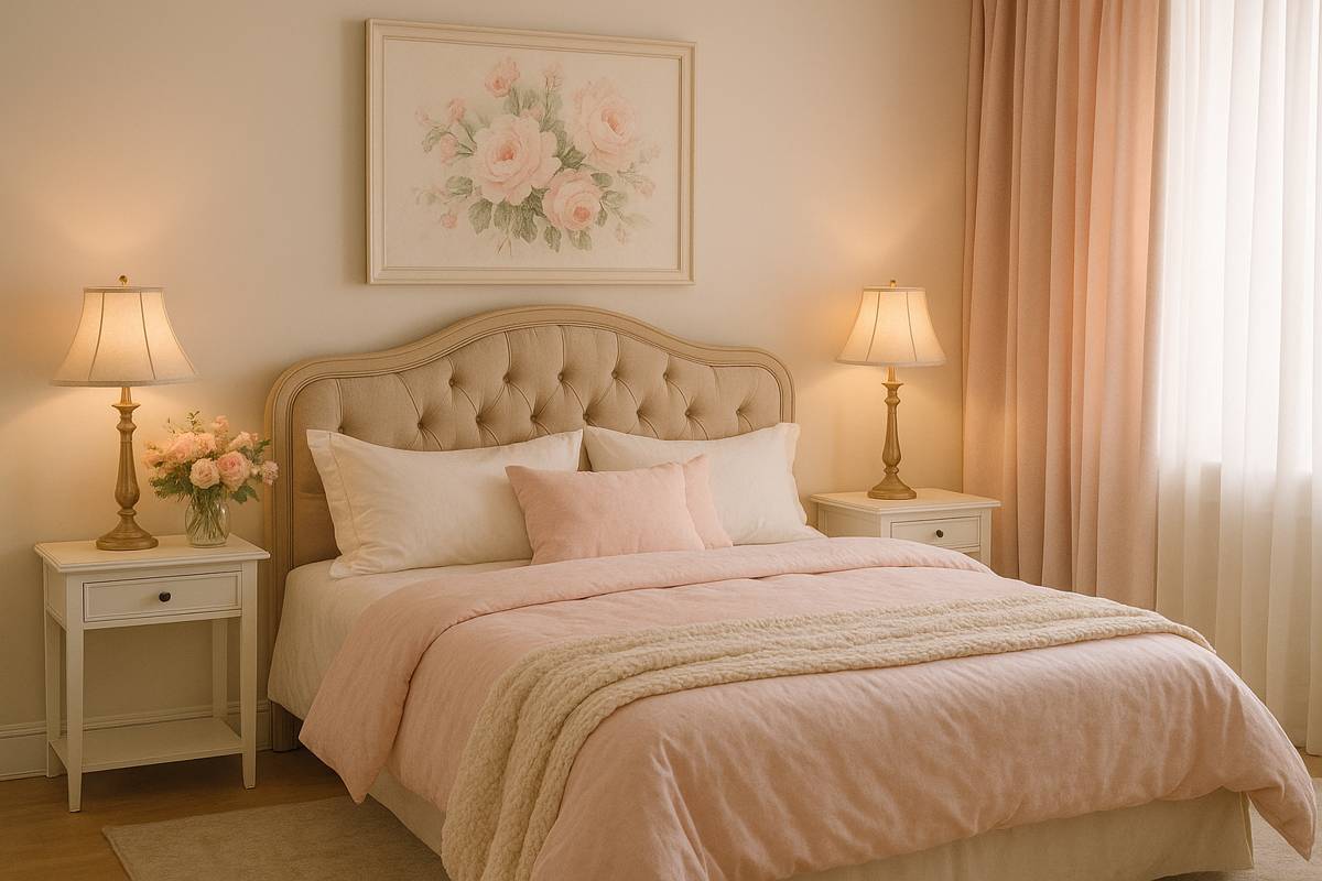 Dicas de decoração romântica para o quarto de casal