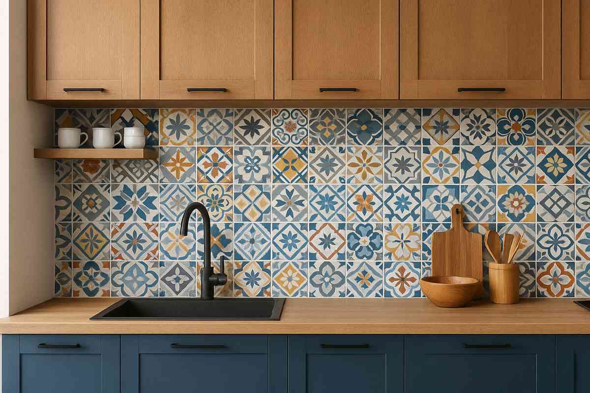 Como usar ladrilhos hidráulicos na cozinha