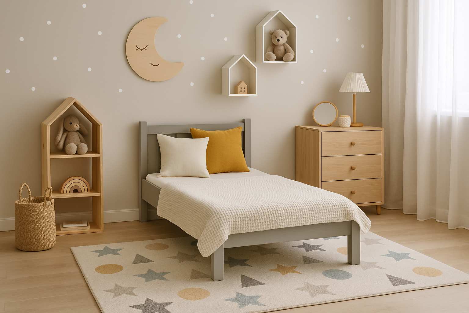 Guia completo para escolher tapete para quarto infantil