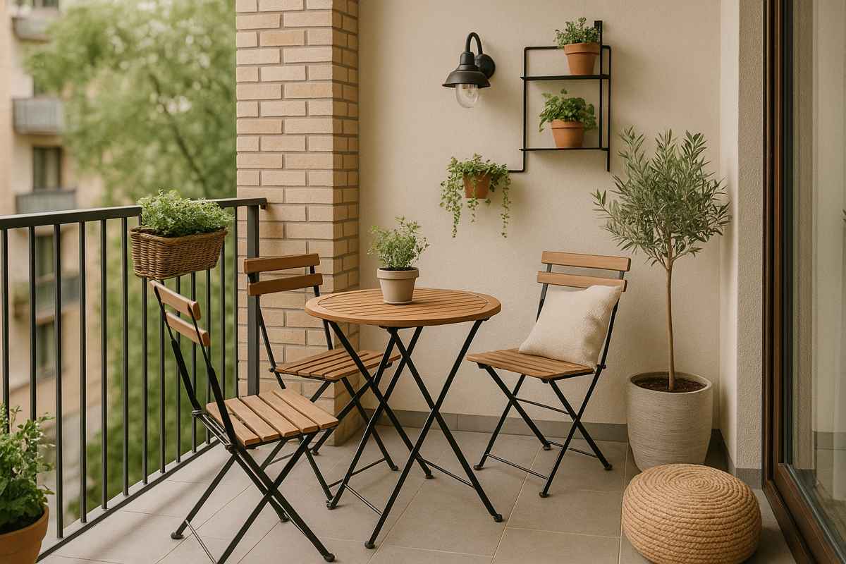 Como criar uma varanda estilo café ou bistrô