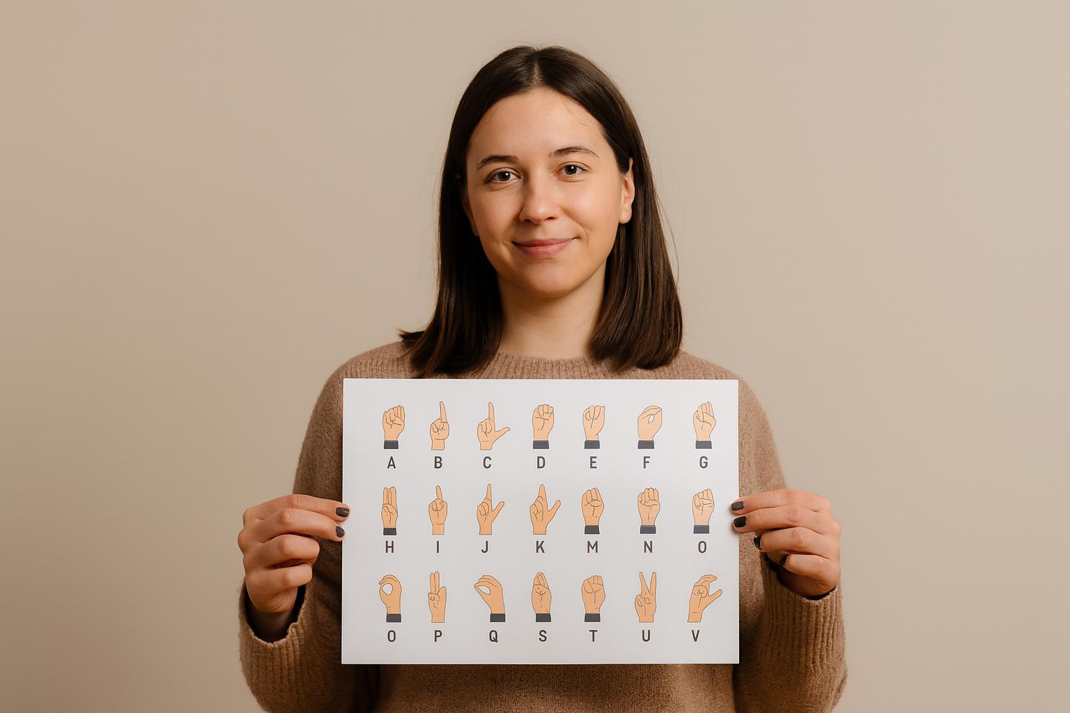 Alfabeto em libras para imprimir: modelos simples e ilustrativos