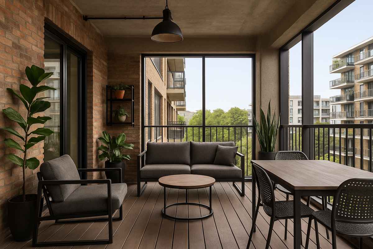 Como decorar varanda com estilo industrial