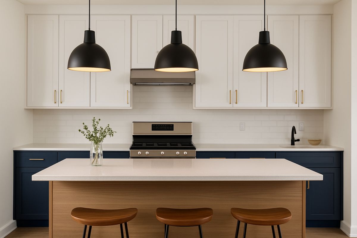 Cozinha com luminárias pendentes: como decorar