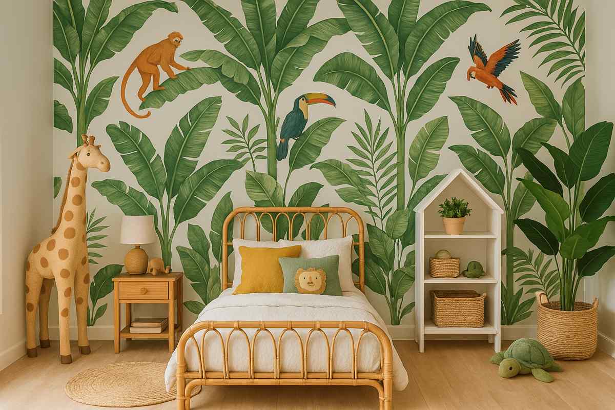 Decoração de quarto infantil estilo tropical: guia completo