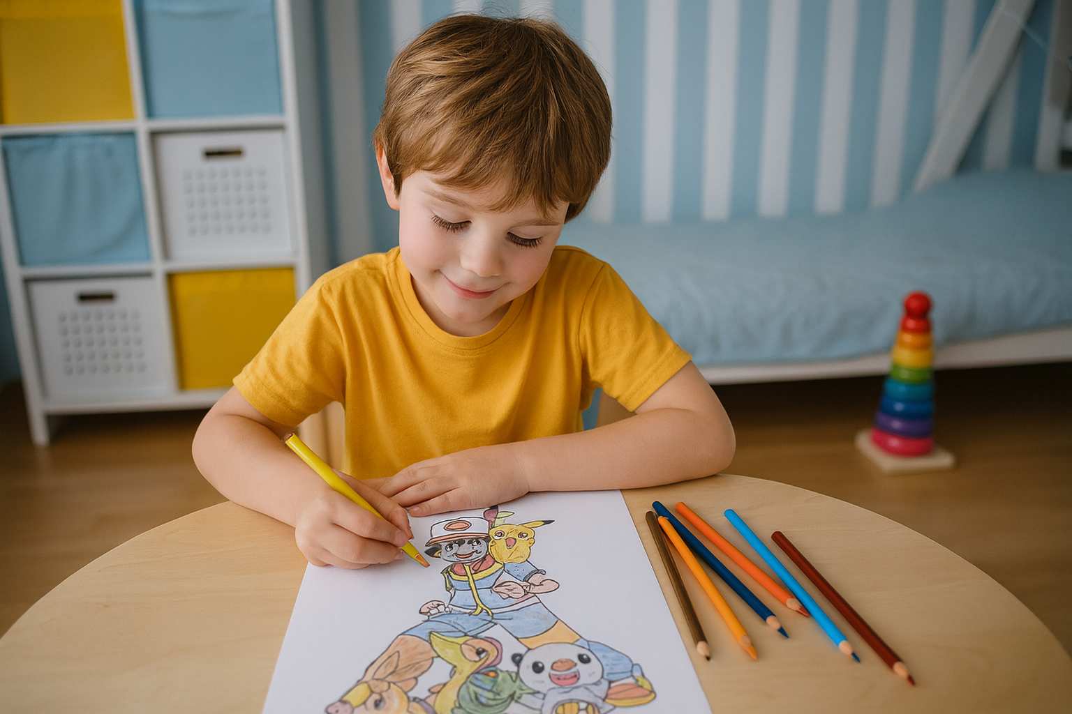 Desenhos do Pokémon para colorir e imprimir grátis