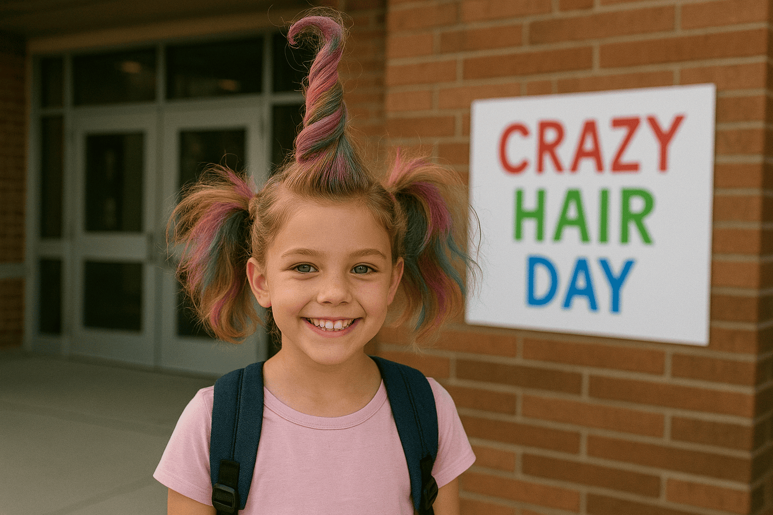 Ideias cabelo maluco de menina fácil de fazer