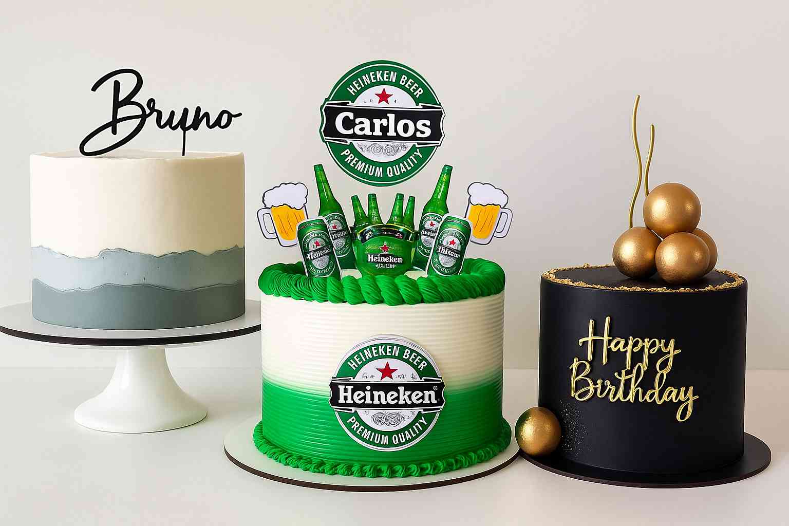 Ideias de bolo para homem: modelos criativos e modernos