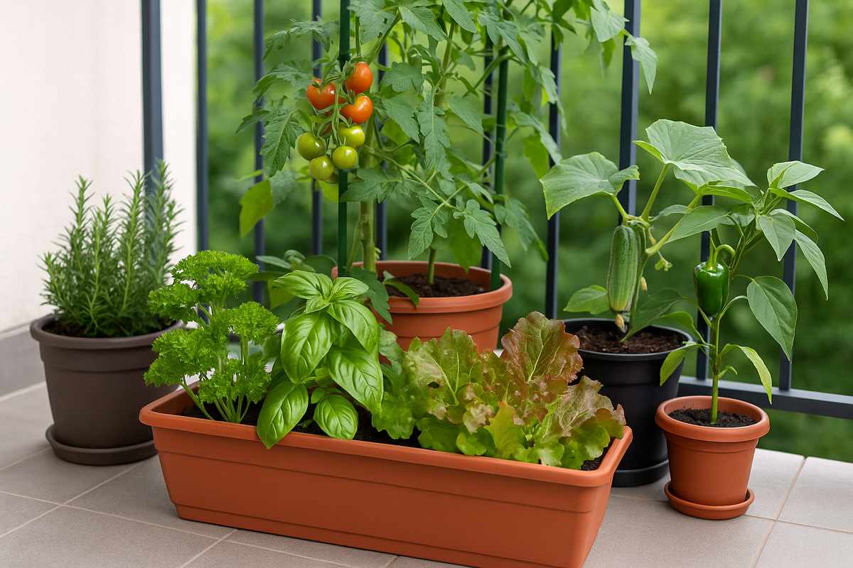 Mini-horta na varanda: guia completo para iniciantes