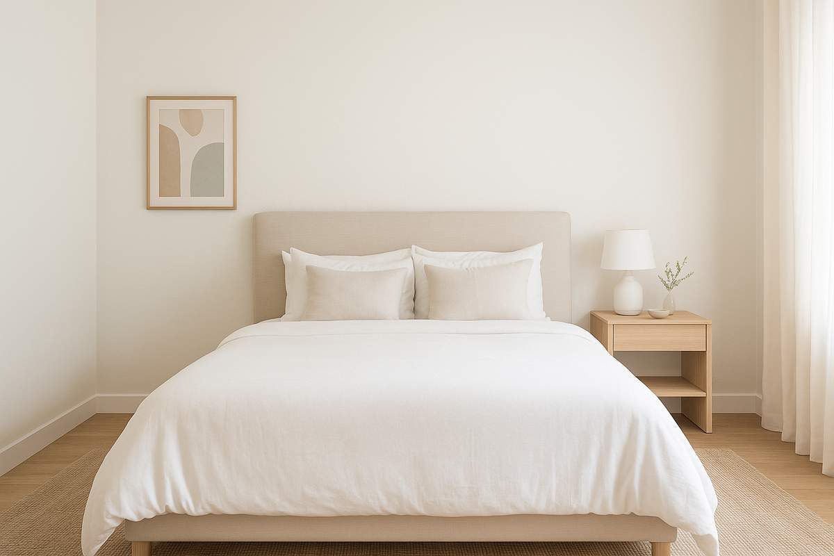 Quarto de casal clean: dicas para uma decoração leve