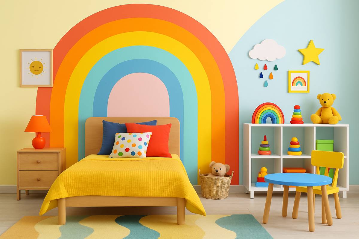 Quarto infantil colorido: como decorar sem exagerar