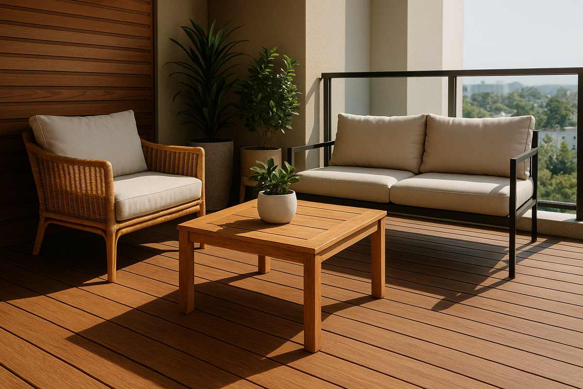 Varanda com piso de madeira: dicas e cuidados