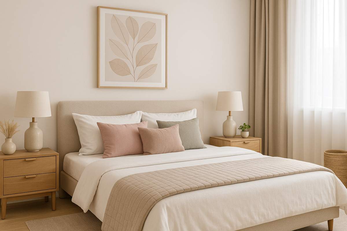 Como combinar enxoval e decoração no quarto de casal