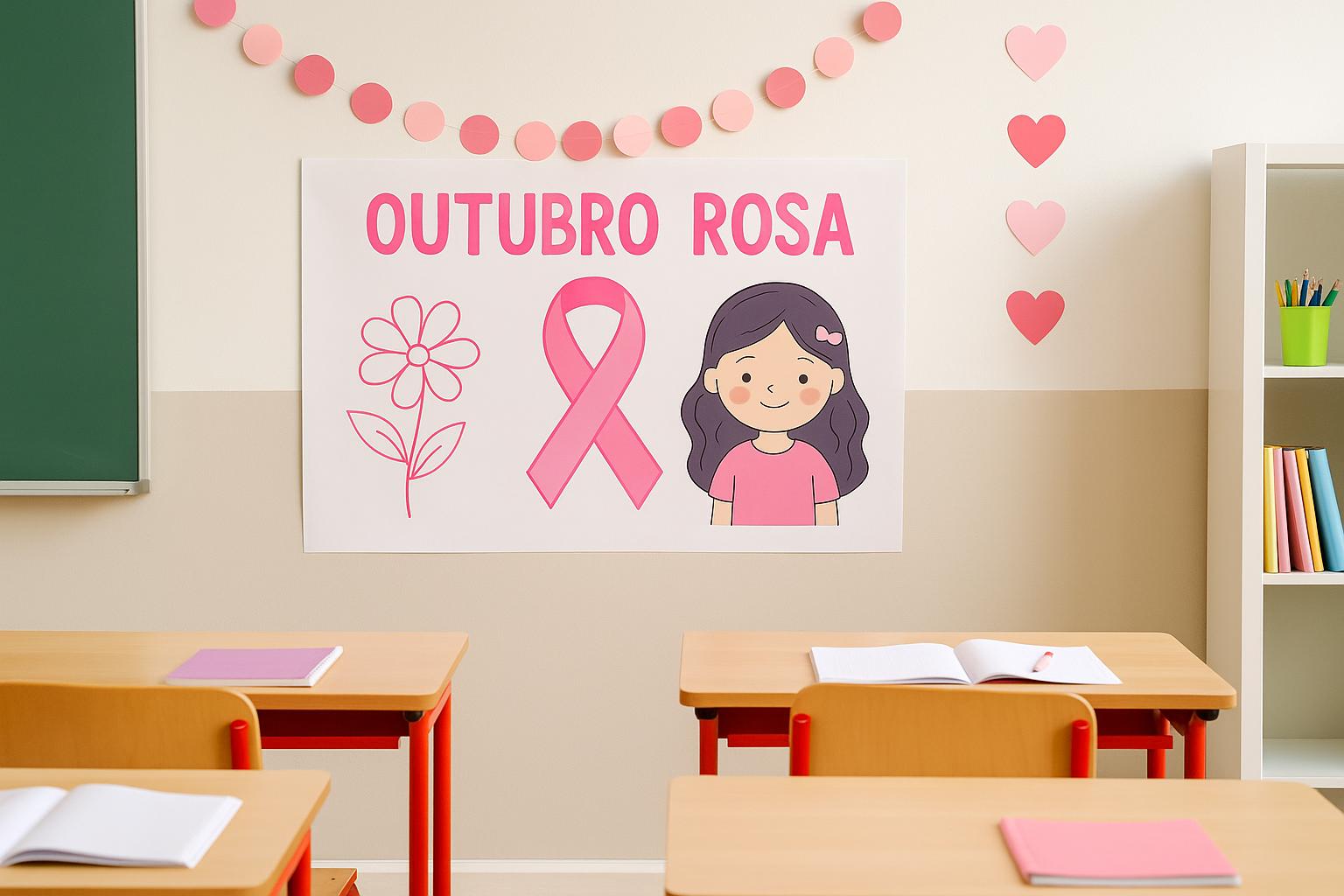 Atividades outubro rosa para escola: educação e conscientização