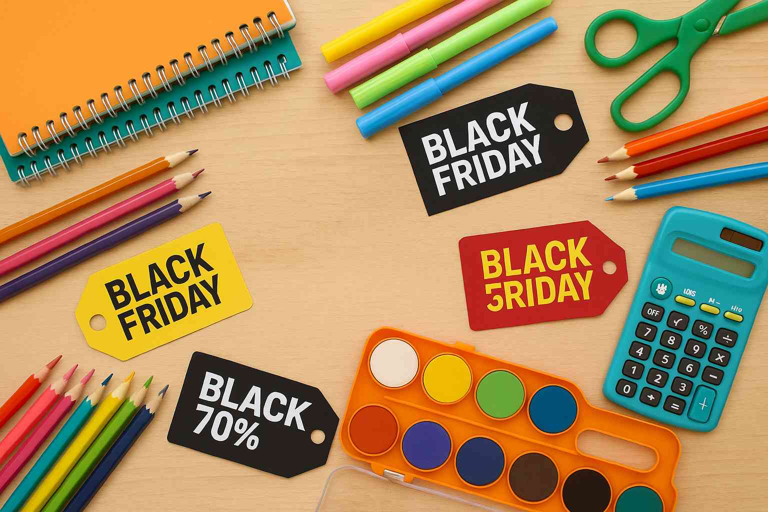 Como aproveitar a Black Friday para economizar no material escolar