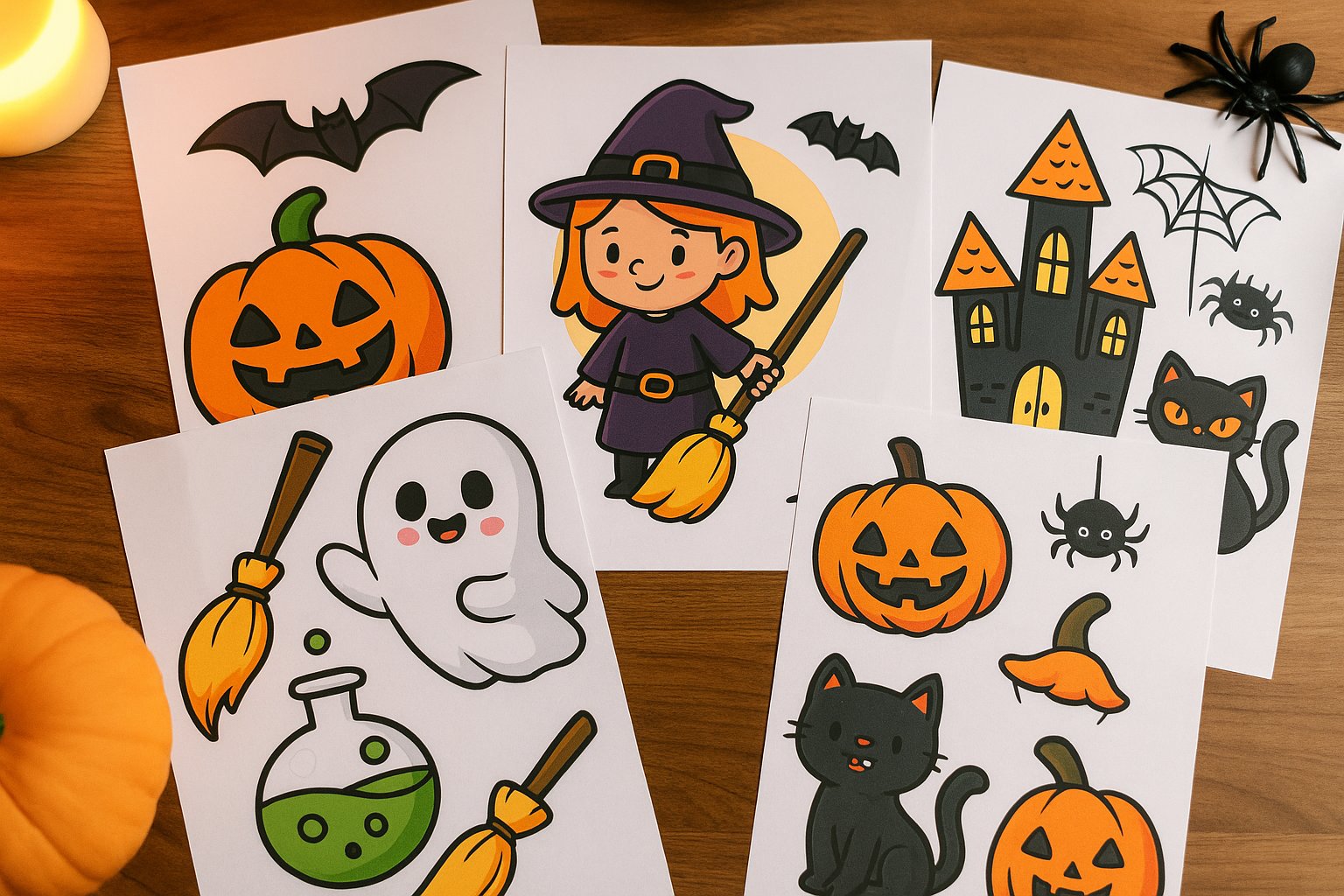 Imagens de Halloween para imprimir: ideias para decoração e atividades