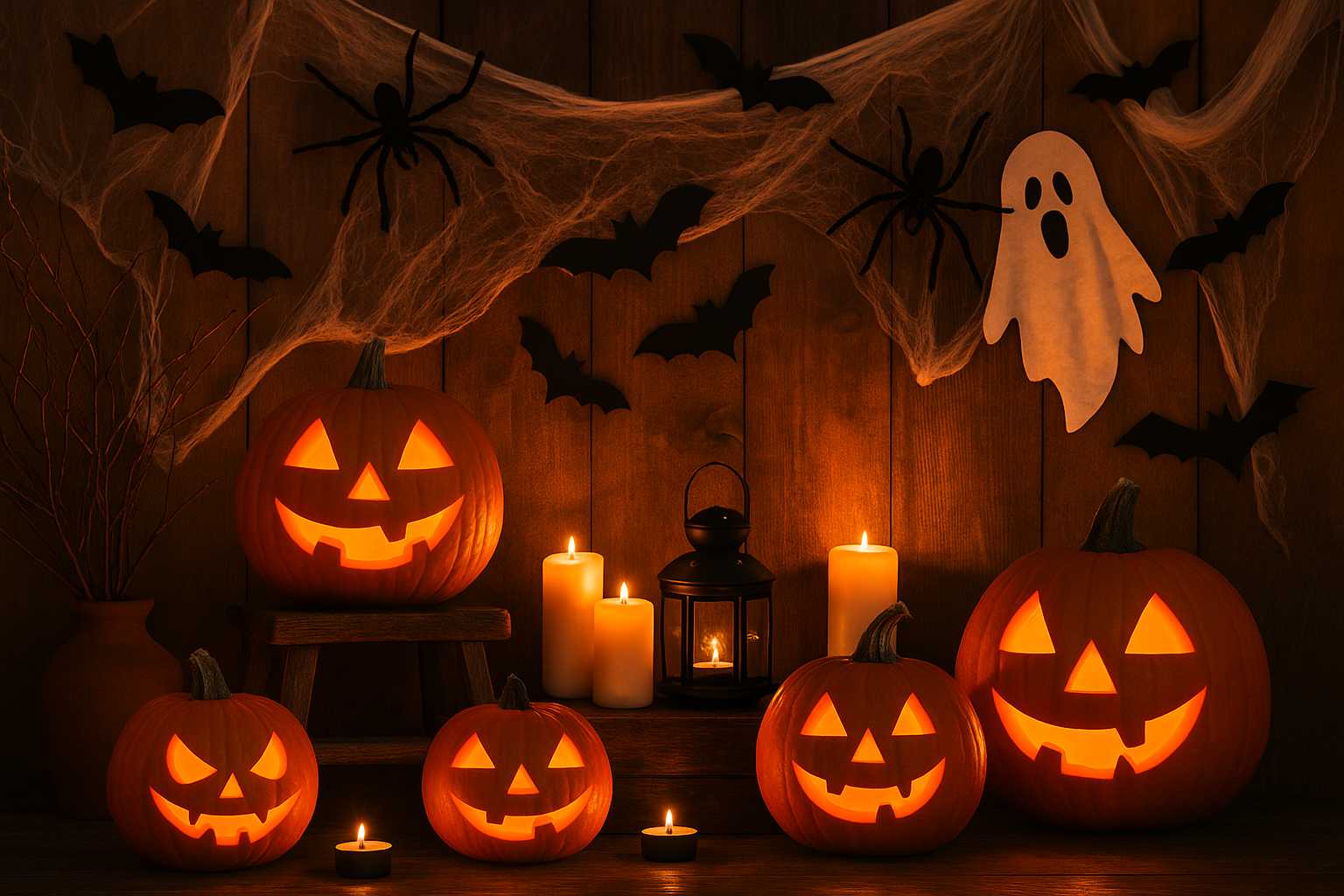 Como fazer uma decoração de Halloween criativa e barata