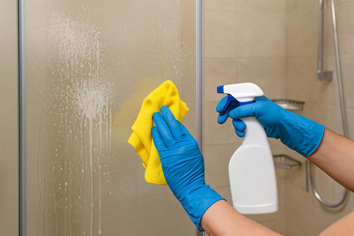 Truques caseiros para tirar gordura do box do banheiro de vidro