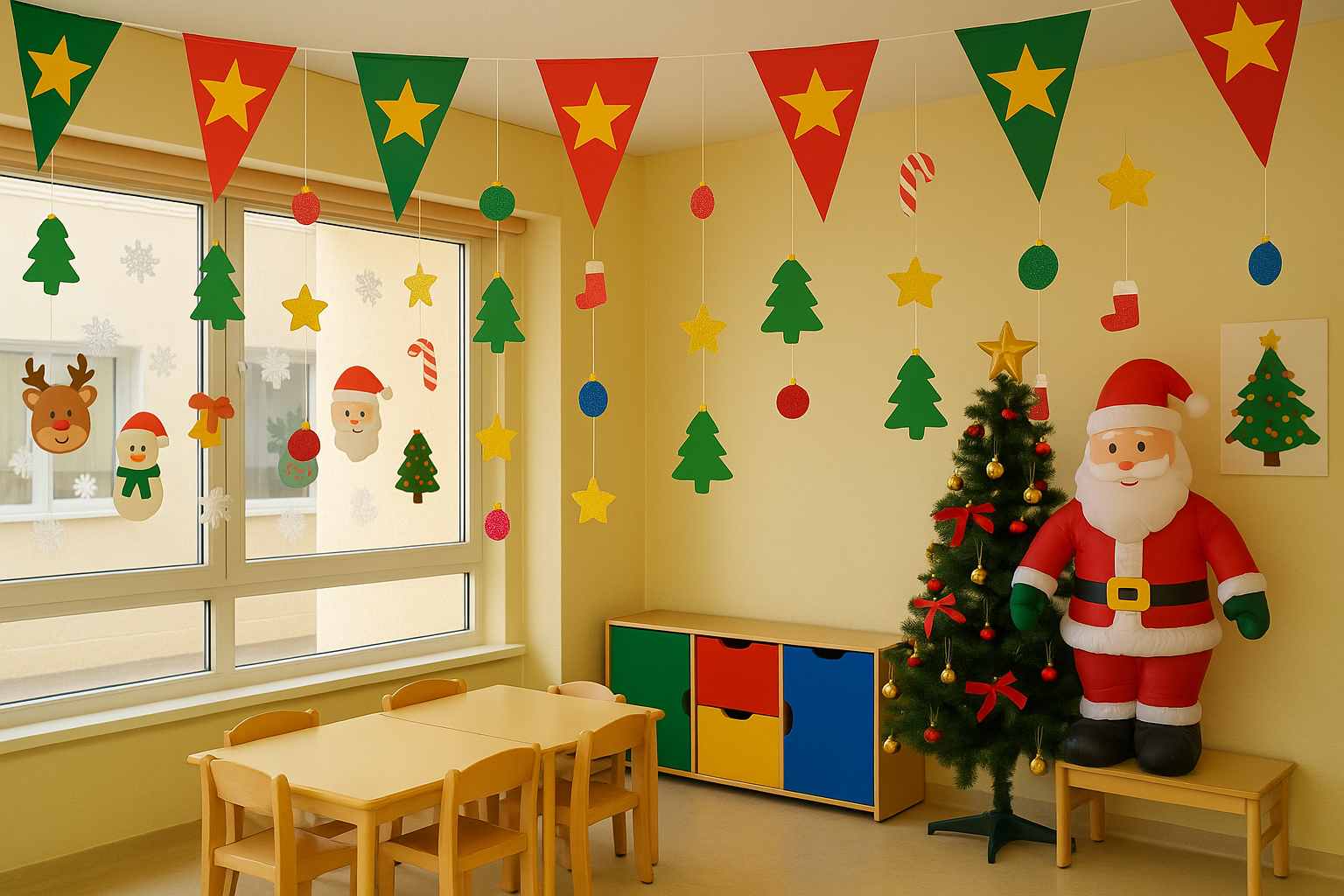 Decoração natalina para escola infantil: dicas criativas e baratas