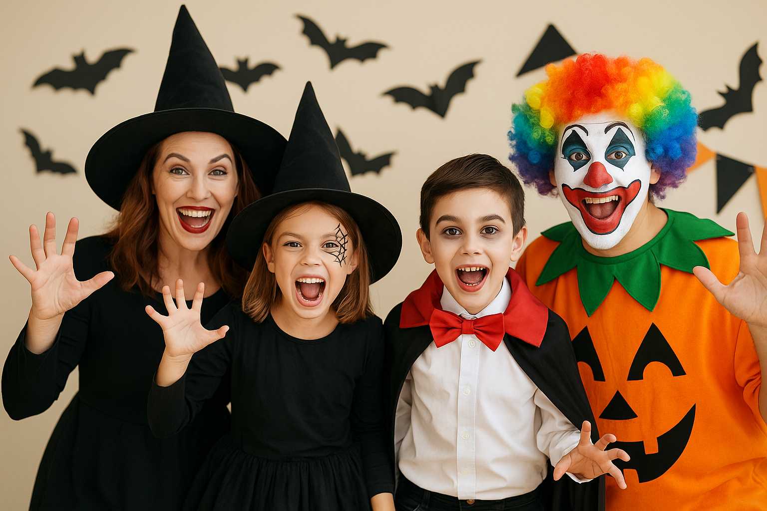 Fantasias de Halloween criativas para adultos e crianças