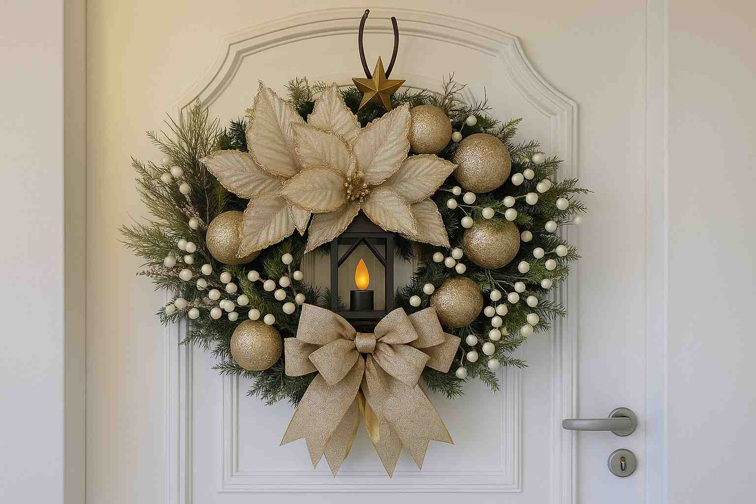 Guirlanda de Natal de luxo para uma decoração sofisticada