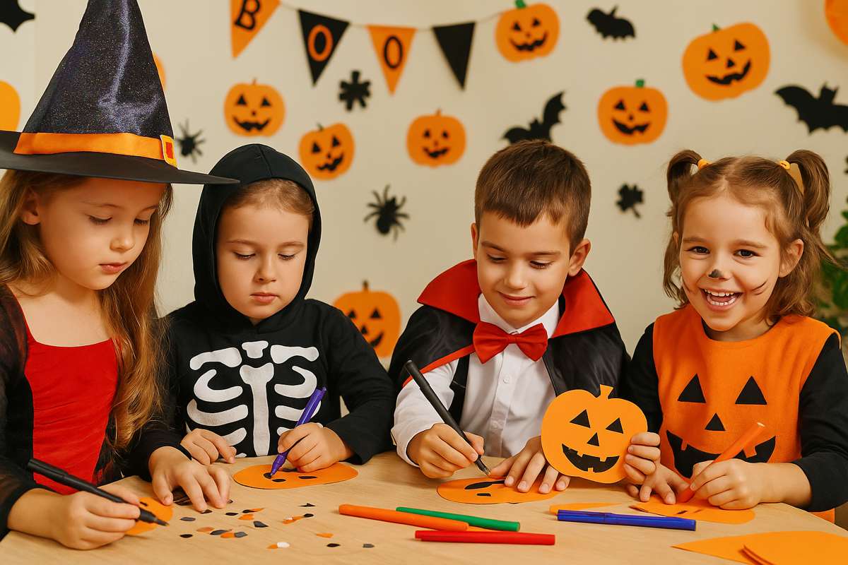 Ideias de brincadeiras e atividades infantis de Halloween