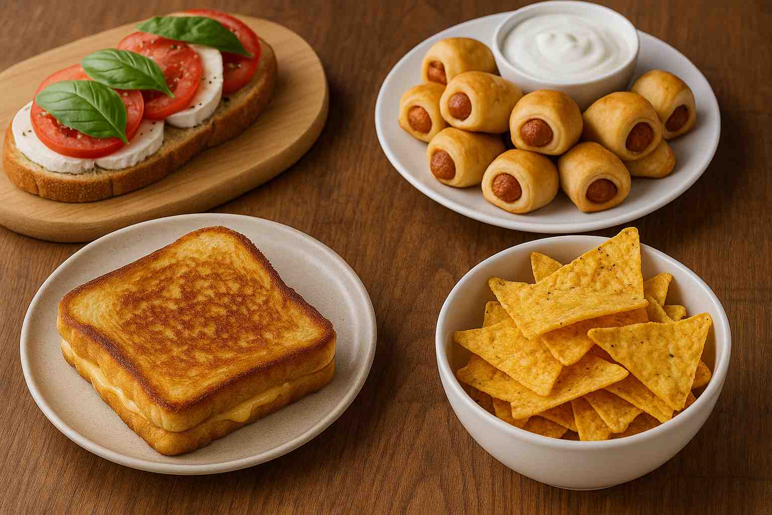 Ideias de lanches para noite: opções práticas e deliciosas